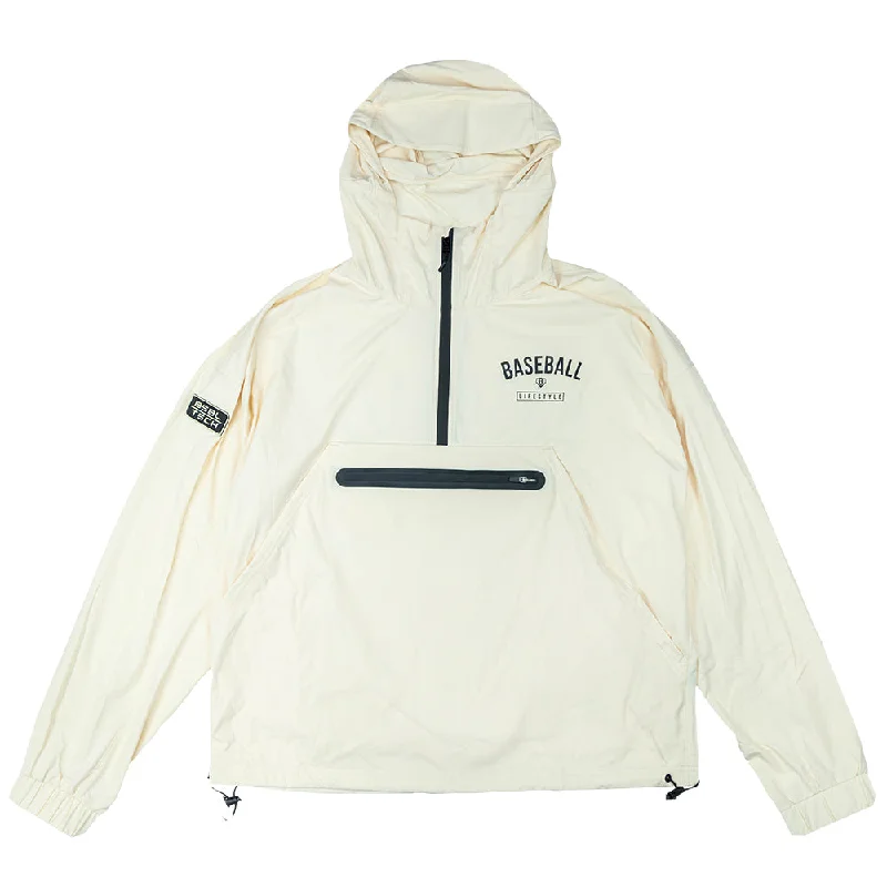 Heritage Premium Windbreaker - Bone/Black