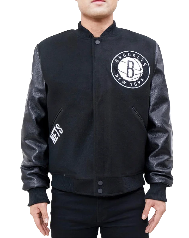 BK. NETS VARSITY JACKET