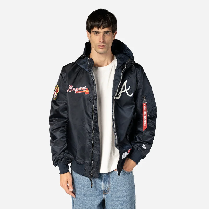 Chamarra Atlanta Braves Alpha Industries X MLB