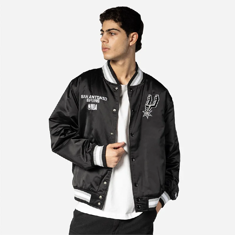 Chamarra Bomber San Antonio Spurs NBA Satin