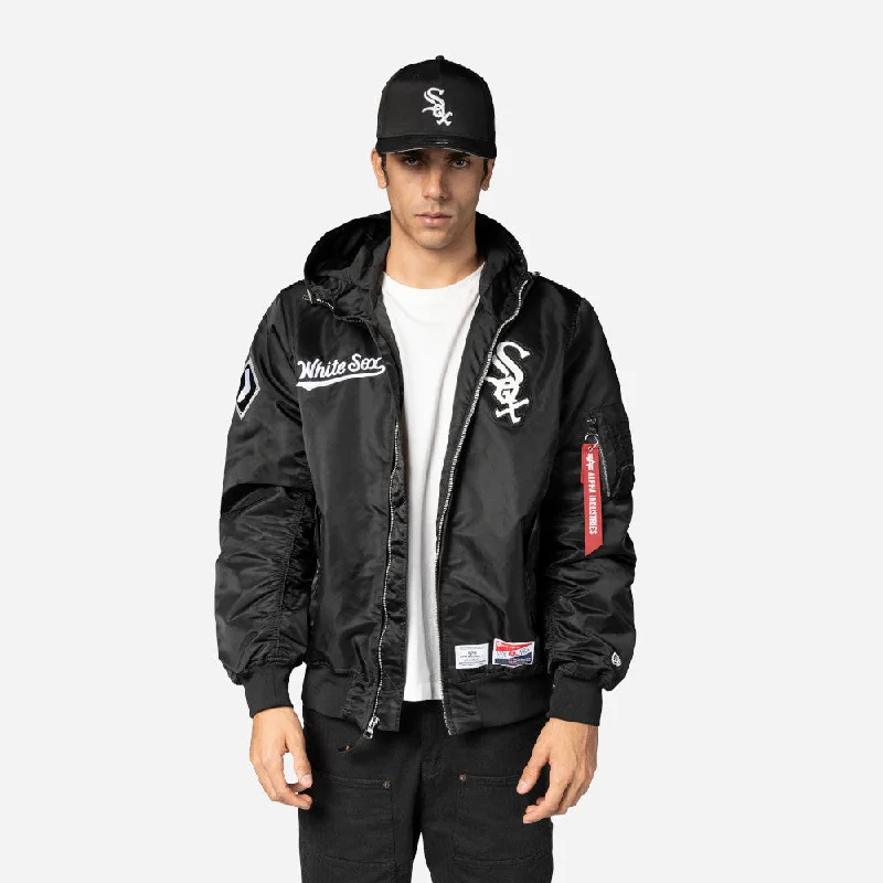 Chamarra Chicago White Sox Alpha Industries X MLB