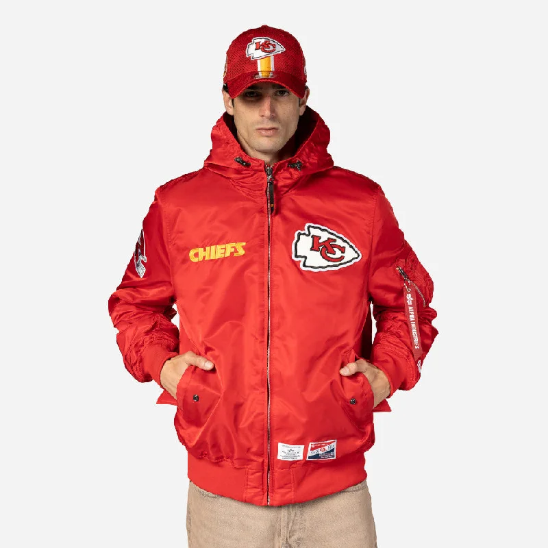 Chamarra Kansas City Chiefs Alpha Industries X NFL