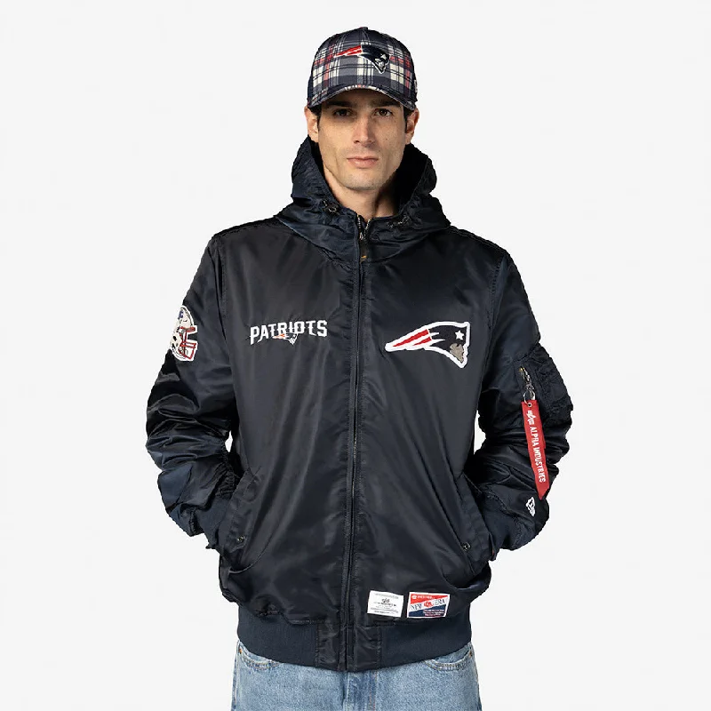 Chamarra New England Patriots Alpha Industries X NFL