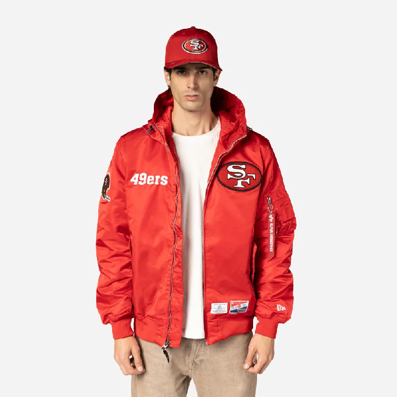 Chamarra San Francisco 49Ers Alpha Industries X NFL