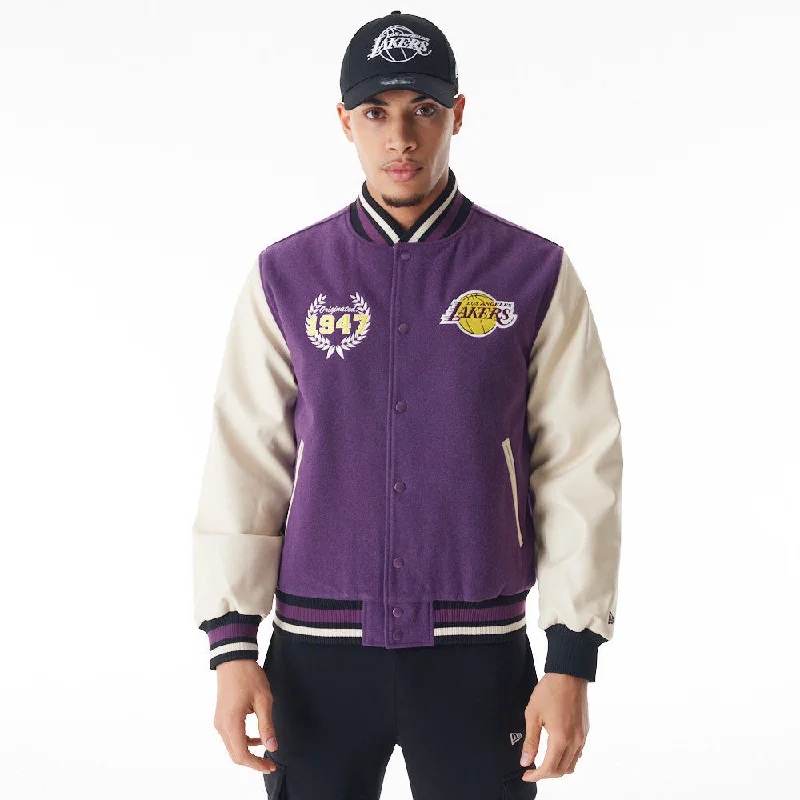 Chamarra Varsity Los Angeles Lakers NBA Heritage Classics