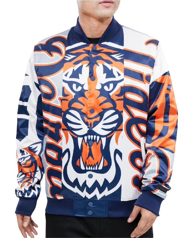 DET. TIGERS SATIN JACKET