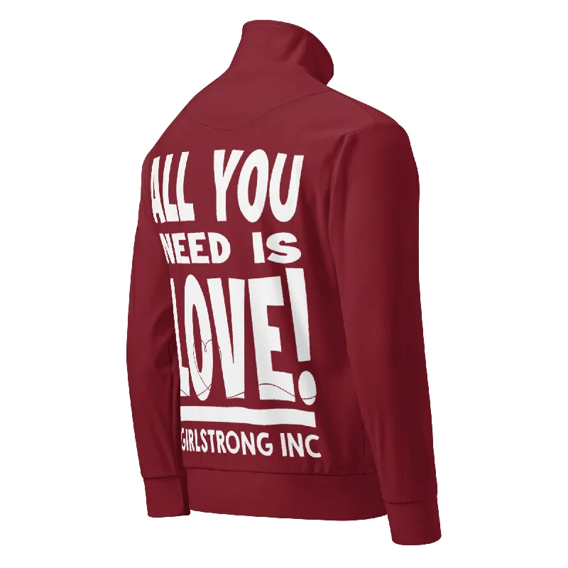 GS GRAPHIX TRACK JACKET CANDY APPLE RED - ALL YOU NEED IS LOVE