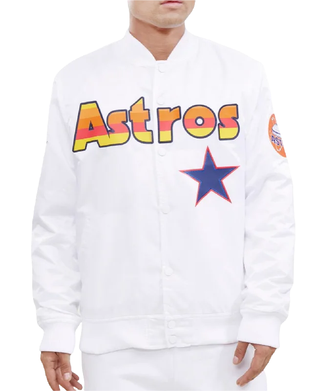 HOU. ASTROS SATIN JACKET