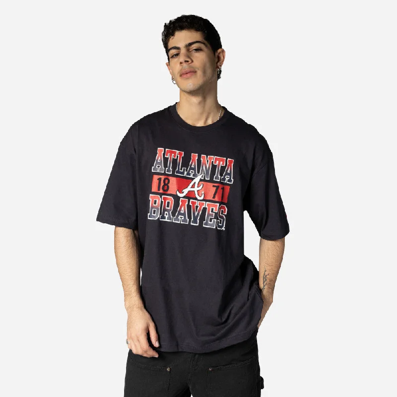 Playera Manga Corta Atlanta Braves MLB Sport Night