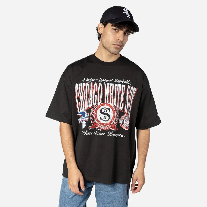 Playera Manga Corta Chicago White Sox MLB Oversized Essentials