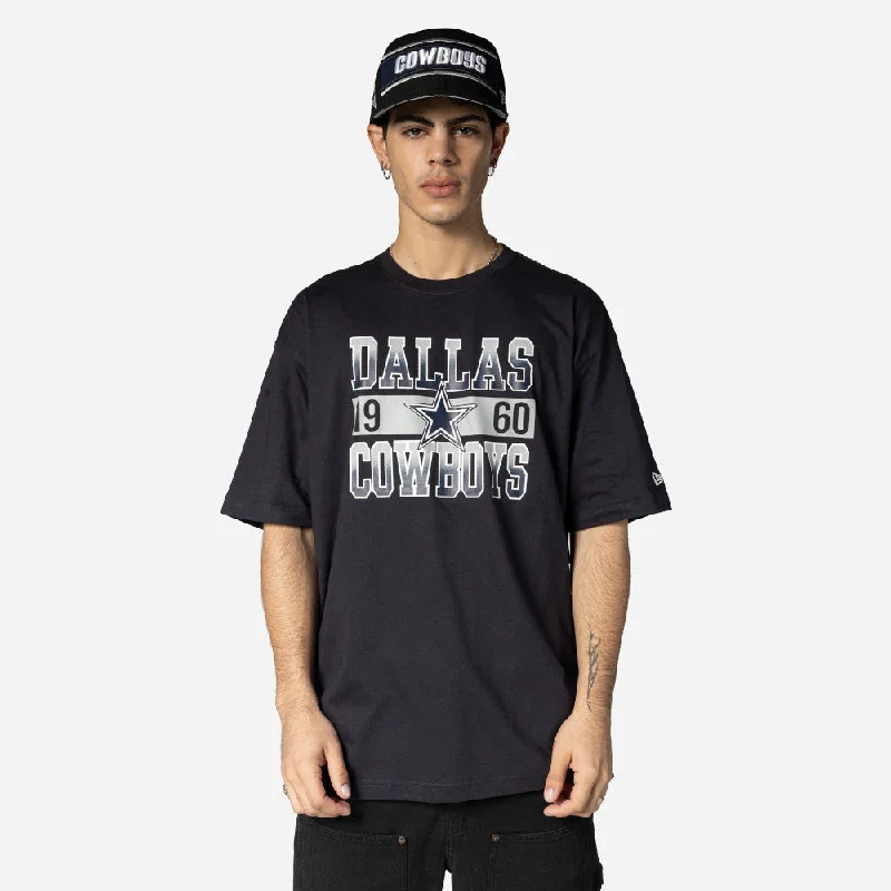 Playera Manga Corta Dallas Cowboys NFL Sport Night Azul