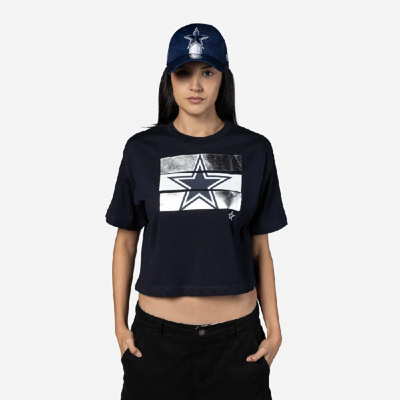 Playera Manga Corta Dallas Cowboys NFL Sport Night para Mujer