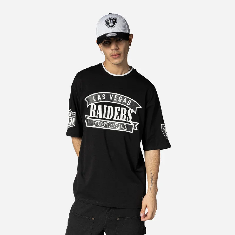 Playera Manga Corta Las Vegas Raiders NFL Graphics