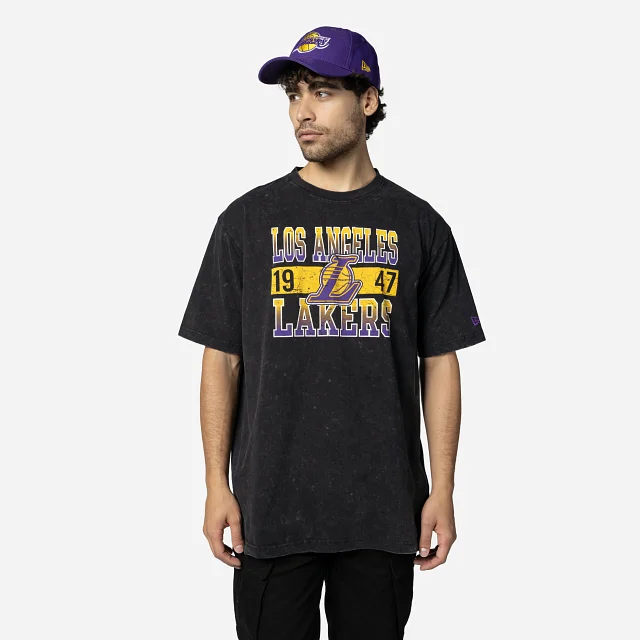 Playera Manga Corta Los Angeles Lakers NBA Sport Night