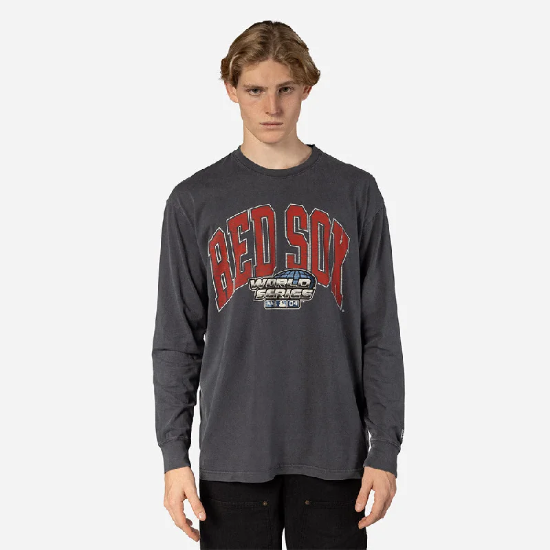 Playera Manga Larga Boston Red Sox MLB Oversized Essentials