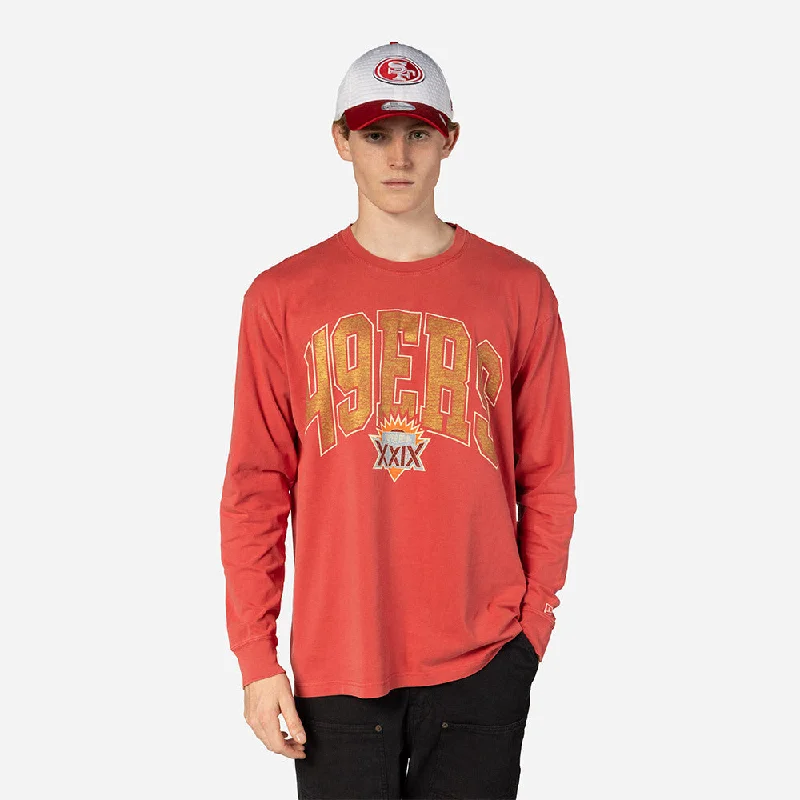 Playera Manga Larga San Francisco 49Ers NFL Oversized Essentials