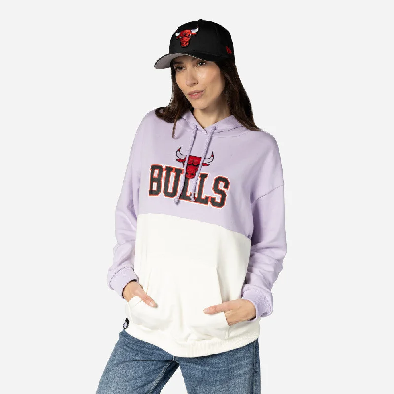 Sudadera Chicago Bulls NBA Pastels para Mujer