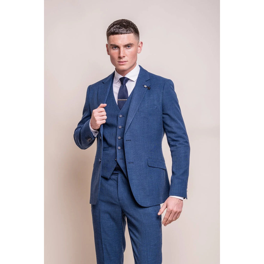 Miami - Men's Blue Wedding Blazer