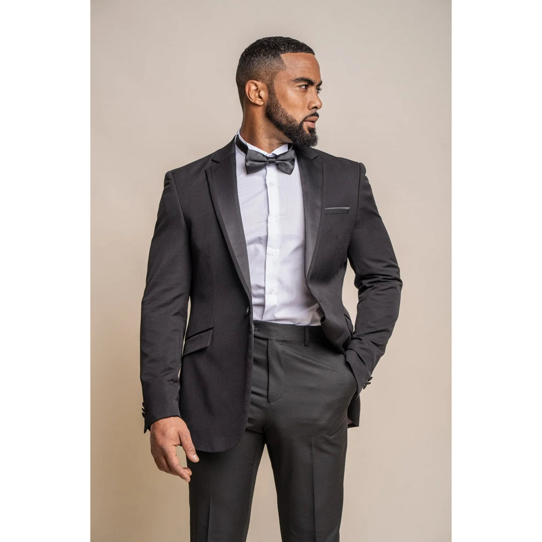 Tux - Men's Black Classic Tuxedo Blazer