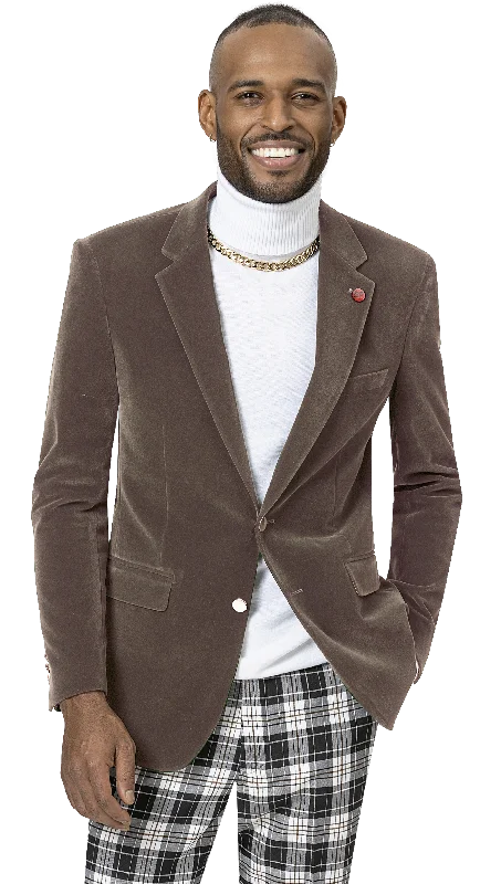 Men Fashion Blazer J134 - Taupe