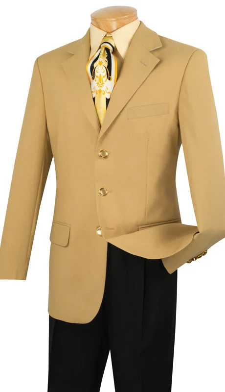 Vinci Men Blazer Z-3PP-Gold