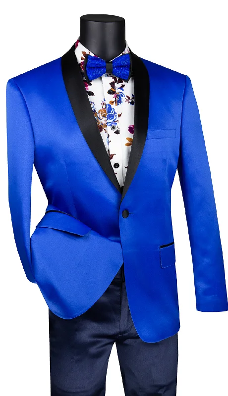 Vinci Sport Coat BST-1-Royal Blue