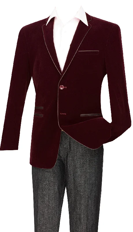 Vinci Sport Jacket BS-02-Wine