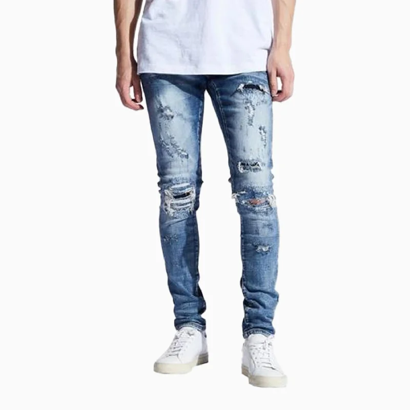 Men's Mchale Rip And Repair Denim Pant