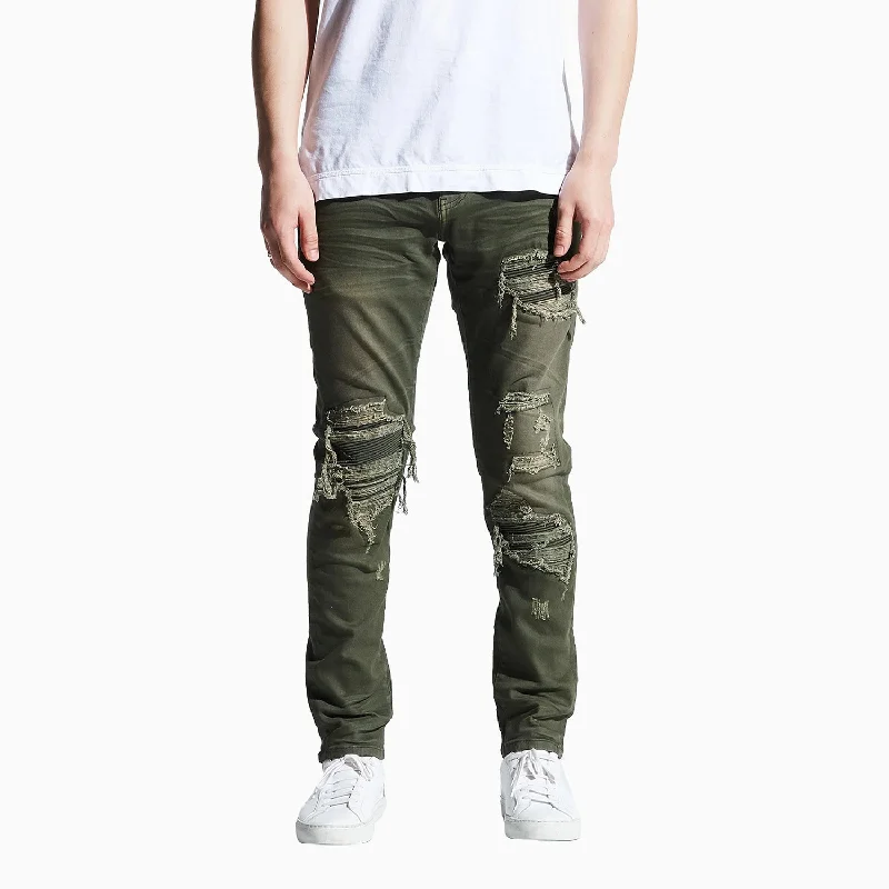 Men's Robinson Rip And Repair Denim Pant