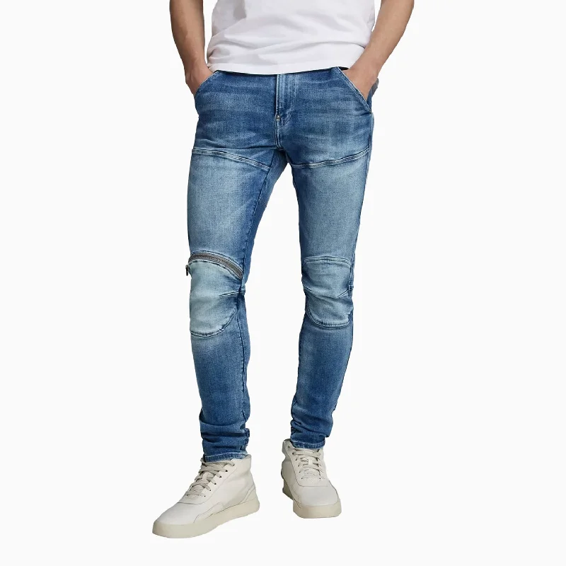 Men's 5620 3D Zip Knee Skinny Denim Pant