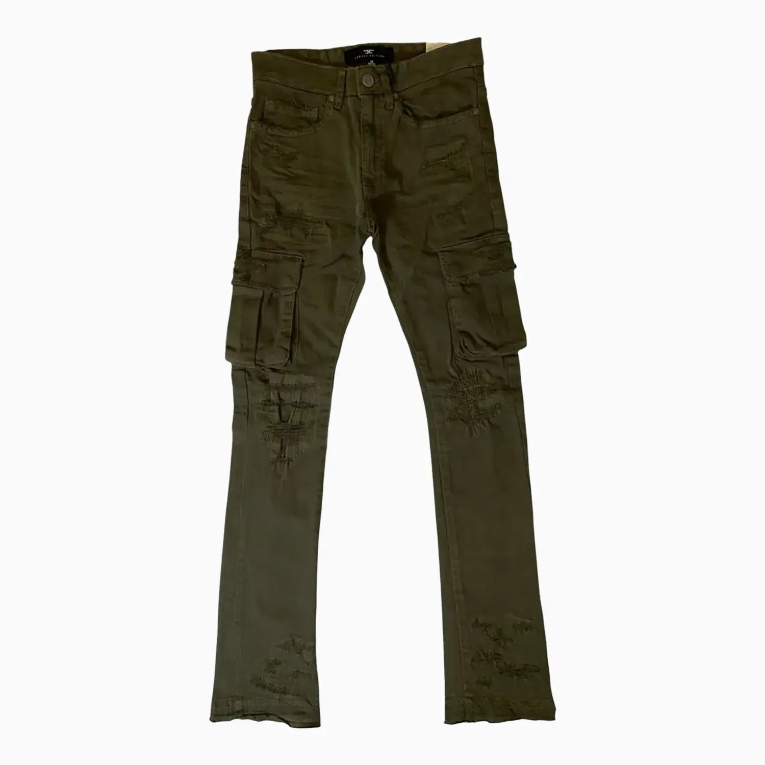 Men's Stacked With Cargo Pockets Pant