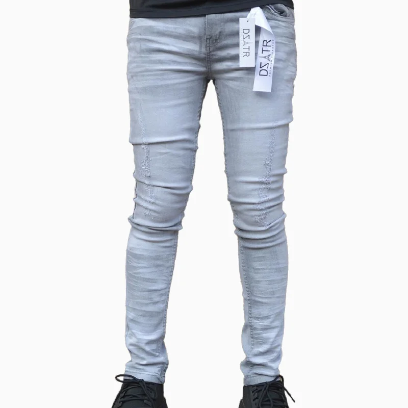 Men's Basic Grey Jean Denim Pant