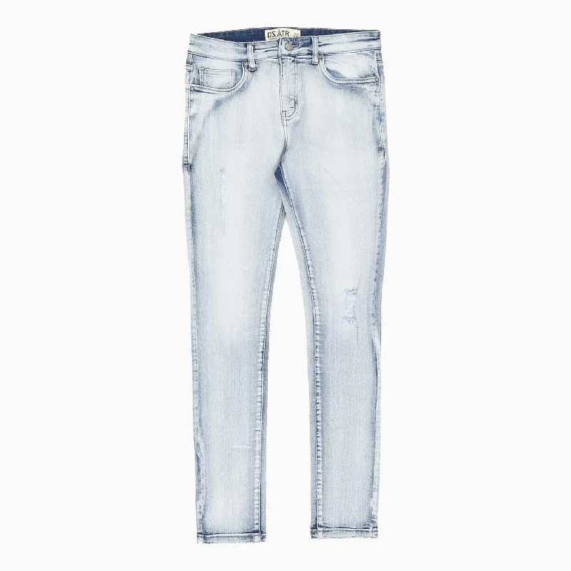 Men's Light Blue Skinny Denim Pant