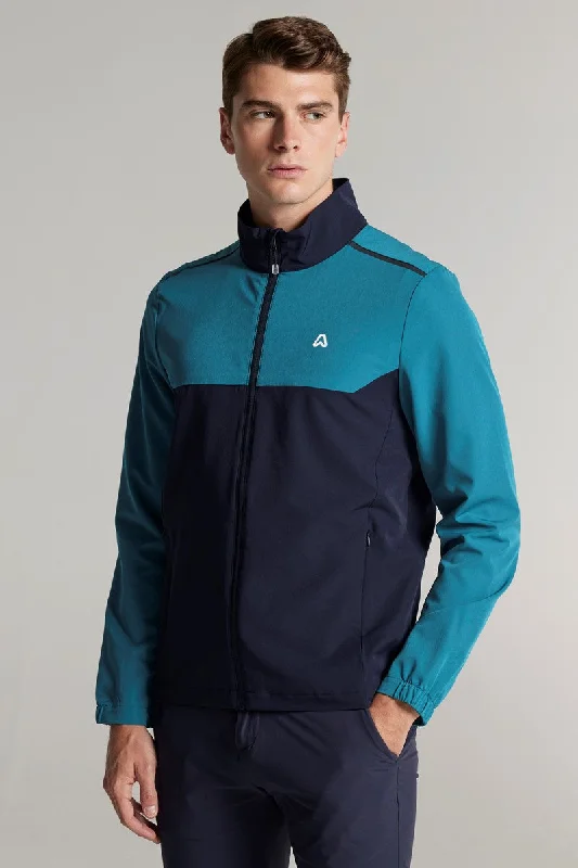 Yorkton Windproof Jacket - Ace Navy / Tee Time Teal