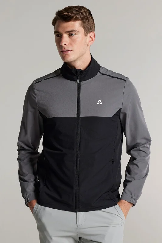 Yorkton Windproof Jacket - Putter Black / Steel