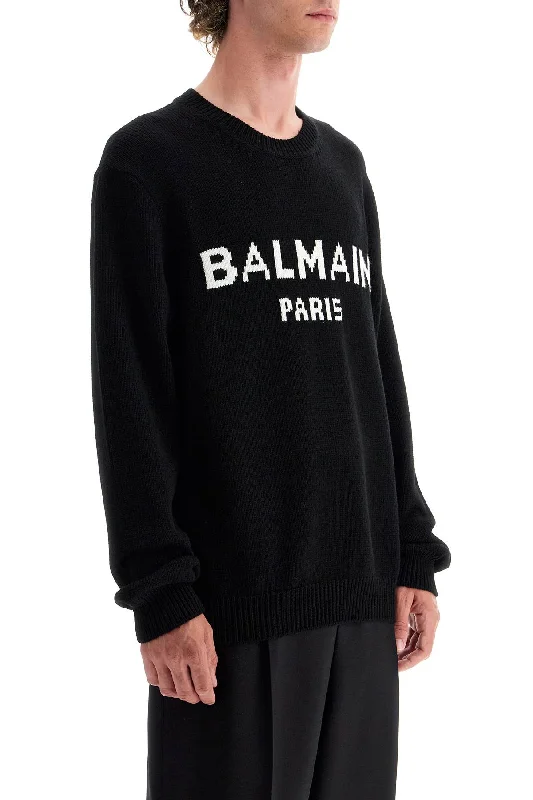 Balmain Oversized Branded Sweater