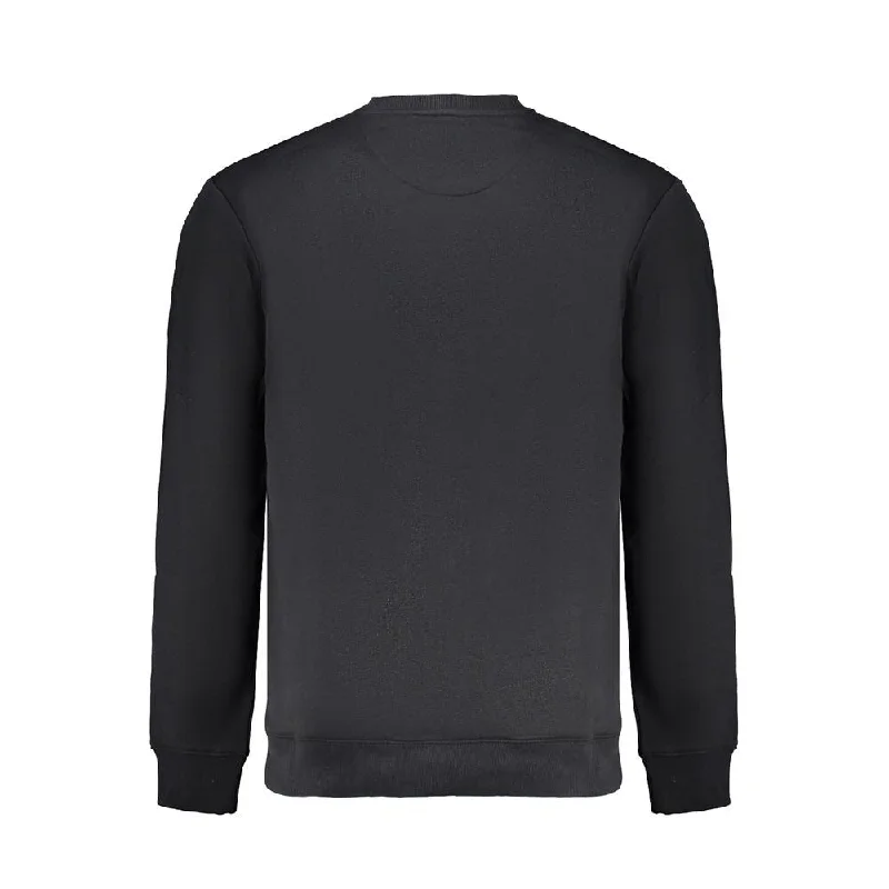 Lee Black Cotton Men Men's Sweater