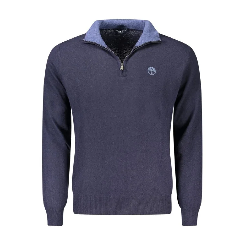 North Sails Blue Cashmere Men's Sweater