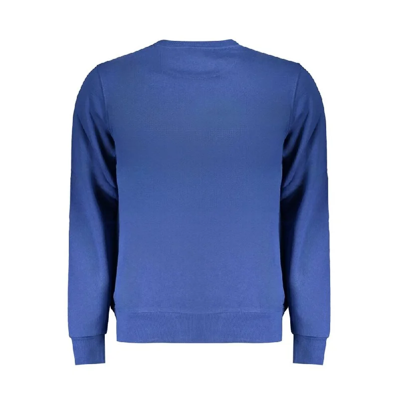 North Sails Blue Cotton Men's Sweater