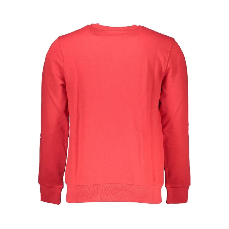 North Sails Red Cotton Men's Sweater