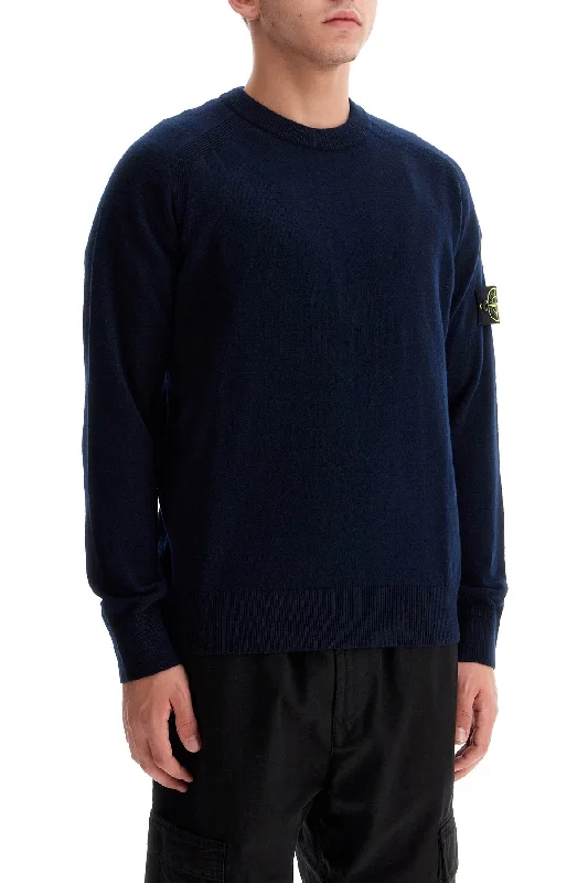 Stone Island Rws Wool Raglan Pullover