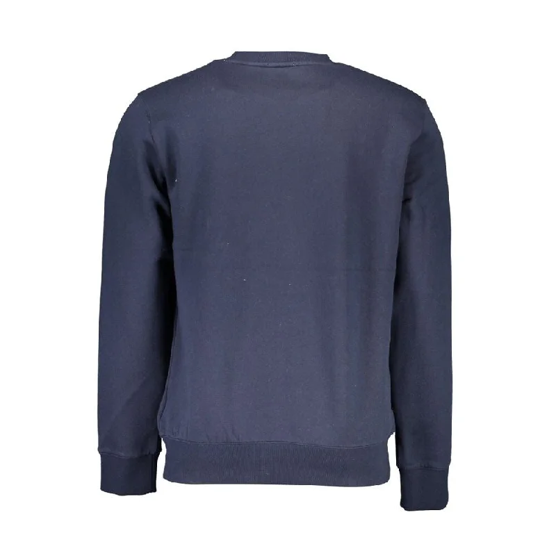 Timberland Sleek Blue Organic Cotton Crewneck Men's Sweater