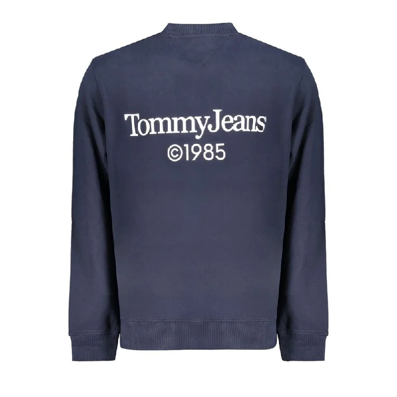 Tommy Hilfiger Blue Cotton Men's Sweater