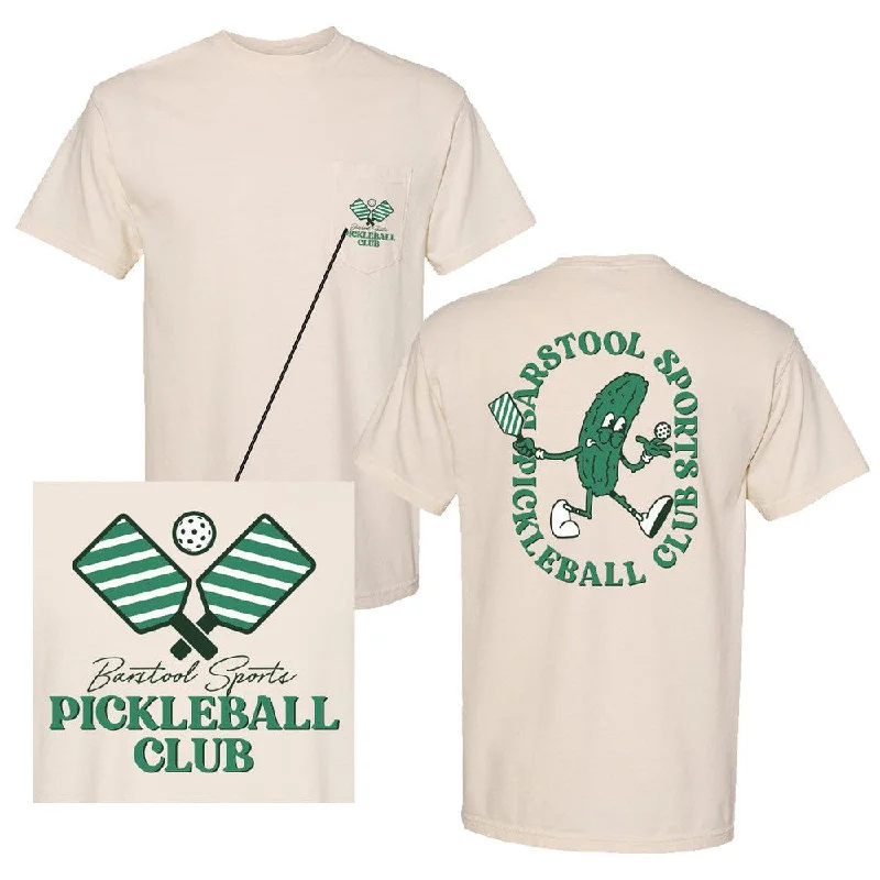 Barstool Pickleball Club Pocket Tee