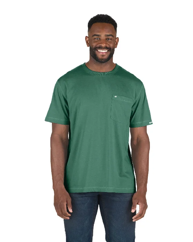 Berne Mens Pine Cotton Blend Light Performance Tee S/S