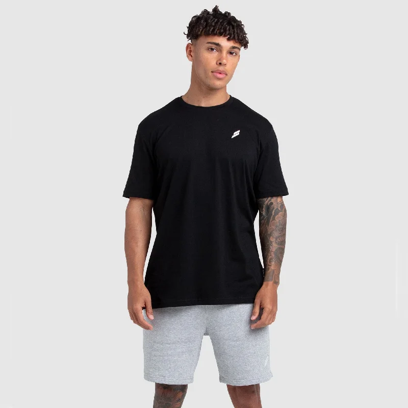 Essential Regular Fit Tee - Black