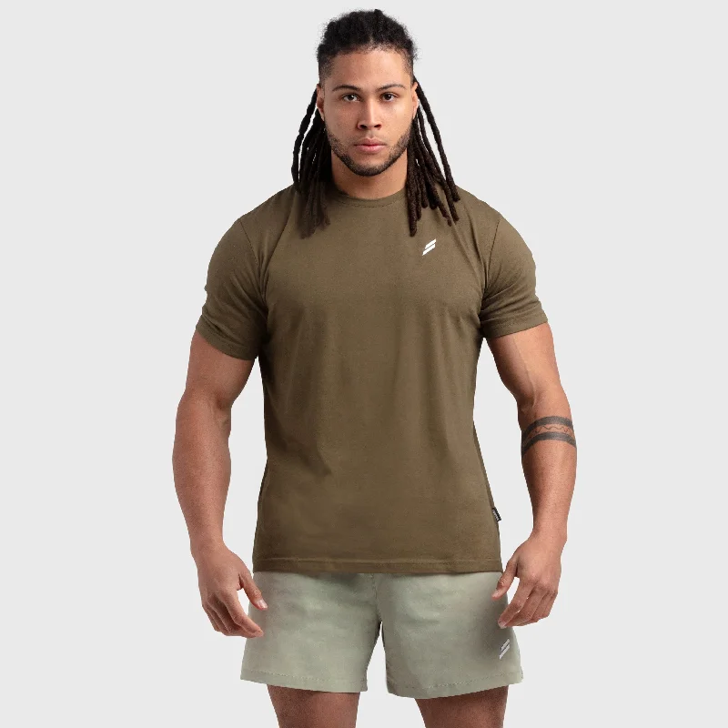 Essential Regular Fit Tee - Jungle Green