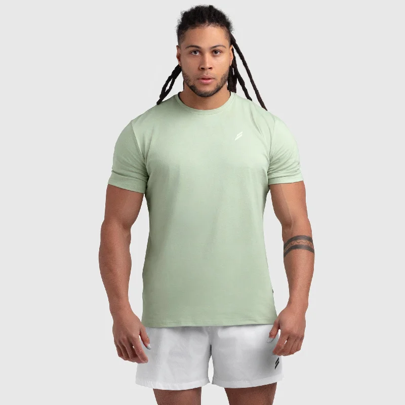 Essential Regular Fit Tee - Sage Green