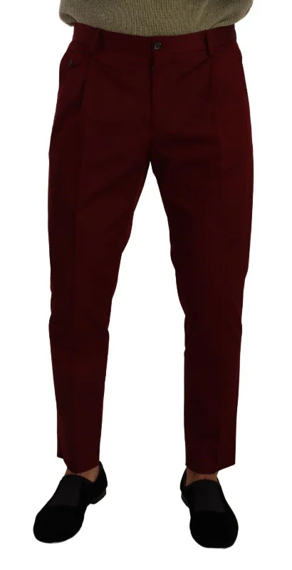 Dolce & Gabbana Elegant   Dress Chinos for Men's Men