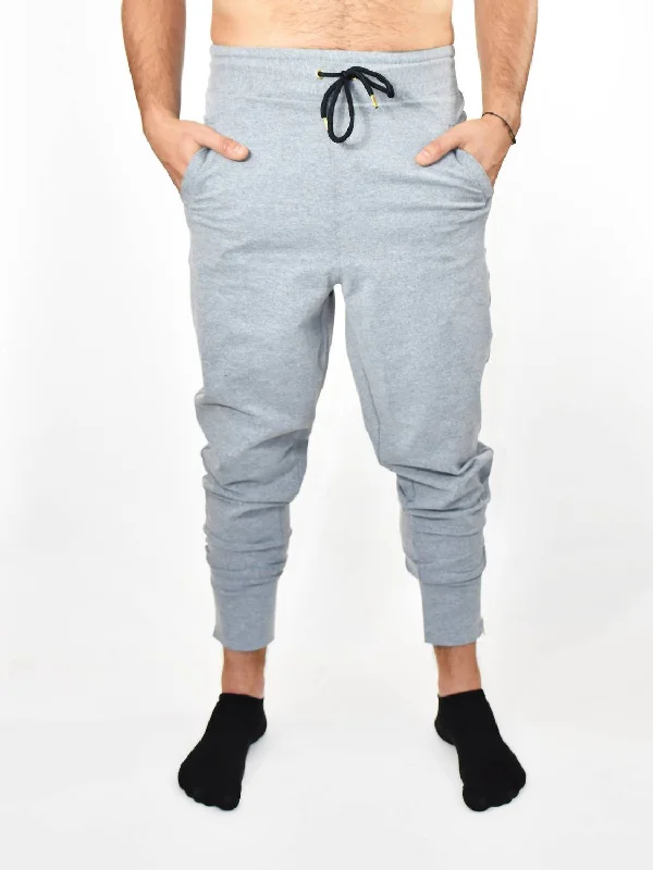 Men's Classic Jogger In Heather Grey